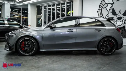 벤츠 A45 AMG S 전체 PPF, 고스트 : 블다 썬팅, 윈드쉴드 시공. 천안 유쉴드 본사. / 충남 천안