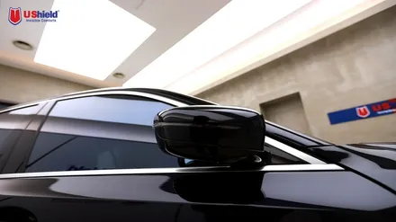 bmw 530i 스타일리쉬한 자동차썬팅 유쉴드 바이올렛 시공 / 충남 천안