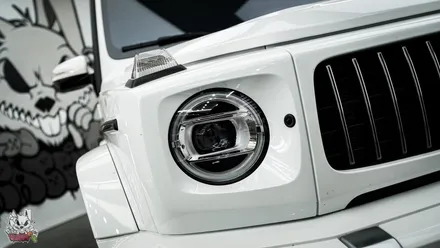 벤츠 지바겐 G63 AMG 윈드쉴드. 박리없이 견고한 엑소쉴드 시공! 천안 토끼아빠. / 충남 천안