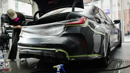 BMW M3 컴페티션 전체 무광 PPF 시공. 유쉴드 천안 본사. / 충남 천안
