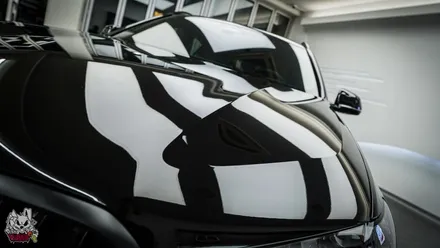 BMW X6 카본 블랙은 블랙이 아닙니다. 진정한 블랙을 위한 무광 전체 컬러 PPF 시공. 유쉴드 천안 본사. / 충남 천안