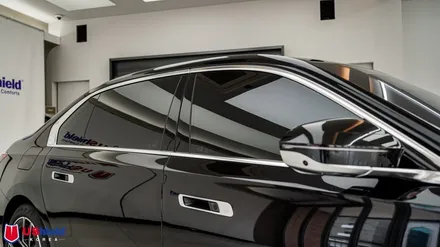 BMW 7시리즈 740D. 전체 PPF, 유쉴드 바이올렛, 스카이 썬팅 시공. / 충남 천안