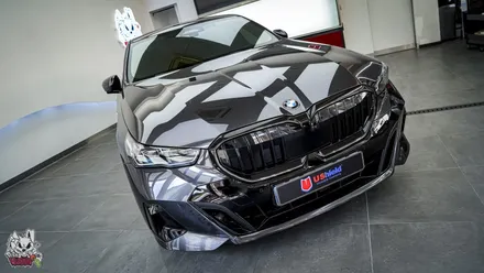 BMW 5시리즈 그릴 블랙PPF 크롬죽이기 랩핑, 천안 토끼아빠. / 충남 천안