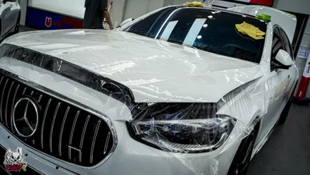 벤츠 S63 AMG E 퍼포먼스. 실내 및 전체 PPF, PPF 전용 유리막 시공. 천안 토끼아빠. / 충남 천안