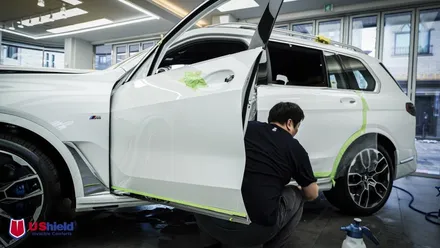 BMW X7 40i 유쉴드 어비스 썬팅, 도어 PPF, 루프 가드 열차단 PPF 시공. 천안 유쉴드 본사. / 충남 천안