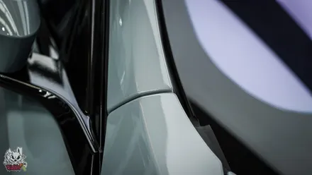 BMW 7시리즈 i7. 스킨프로 전체PPF, 바이올렛 썬팅, 윈드쉴드, 크롬죽이기 시공. 천안 유쉴드 본사. / 충남 천안