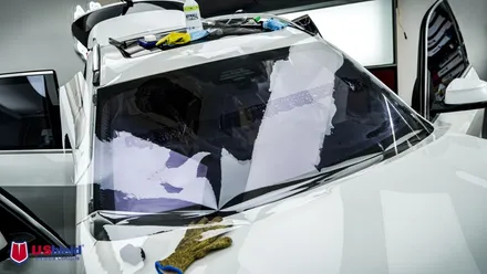 BMW X7 바이올렛 썬팅, 엑소쉴드 윈드쉴드, PPF 시공. 유쉴드 천안 본사. / 충남 천안