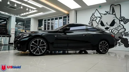 BMW 4시리즈 쿠페, 최고의 유쉴드 바이올렛 썬팅... / 충남 천안