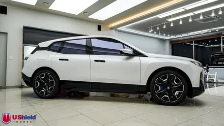 토끼아빠 BMW IX 50 역대급 자동차 윈도틴팅 유쉴드 바이올렛 썬팅 시공 후기. / 충남 천안