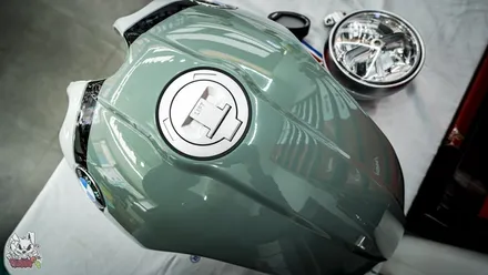 BMW R9T 알나인티 완벽 보호! 연료 탱크, 헤드라이트, 게이지 바이크 PPF. 천안 토끼아빠. / 충남 천안