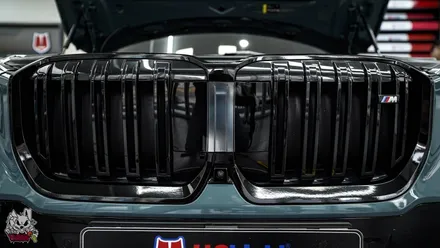BMW X1 그릴 크롬죽이기, 천안 유쉴드 본사 / 충남 천안