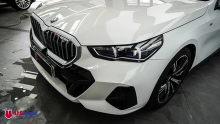 BMW 5시리즈│본넷, 앞범퍼 PPF + 엑소쉴드 윈드쉴드 시공│천안 유쉴드 본사 / 충남 천안