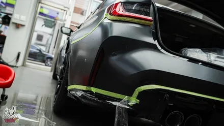 BMW M3 컴페티션 전체 무광 PPF 시공. 유쉴드 천안 본사. / 충남 천안