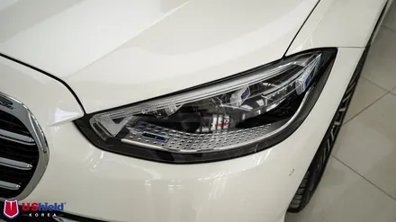벤츠 S클래스 S350D. 유쉴드 바이올렛 썬팅, 전체 PPF, 윈드쉴드 시공 2년 후. / 충남 천안