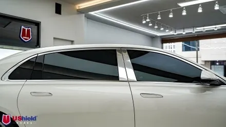 벤츠 S클래스 S580 마이바흐. 프론트 PPF, 윈드쉴드, 유쉴드 스카이 썬팅 시공! 천안 유쉴드 본사. / 충남 천안