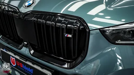 BMW X1 그릴 크롬죽이기, 천안 유쉴드 본사 / 충남 천안