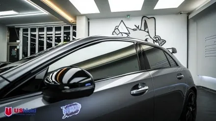 벤츠 A45 AMG S 전체 PPF, 고스트 : 블다 썬팅, 윈드쉴드 시공. 천안 유쉴드 본사. / 충남 천안