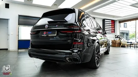 BMW X7 화이트에서 블랙으로, 천안 전체PPF 블랙PPF 컬러체인지┃유쉴드 본사 / 충남 천안