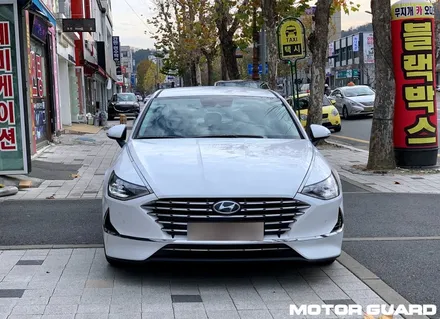 2021 쏘나타dn8 하이브리드/ 전파방해 없는 대전 레인보우 썬팅 시공 후기! / 동구 가양동