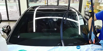 기아 스팅어 / 올클리어 글라스 나노케어 시공 / 코니카미놀타 대전 부사점 / 동구 가양동