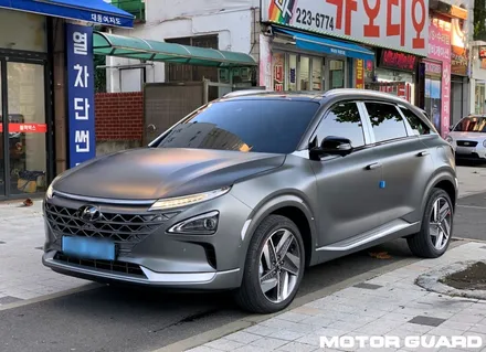 2021 넥쏘 NEXO 수소차라면 놓칠 수 없는 대전 신차검수, 나노세라믹 틴팅 후기! / 동구 가양동
