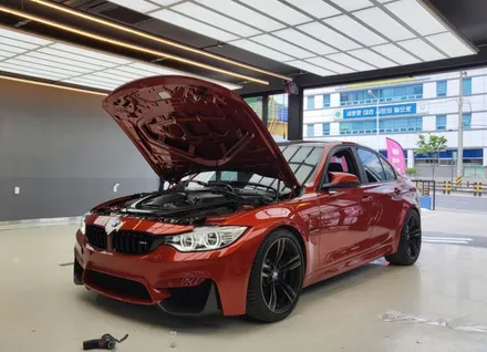 대전 BMW M3 / 카바차 PPF 본넷, 프론트범퍼, 헤드라이트 전문 작업 시공! / 동구 가양동