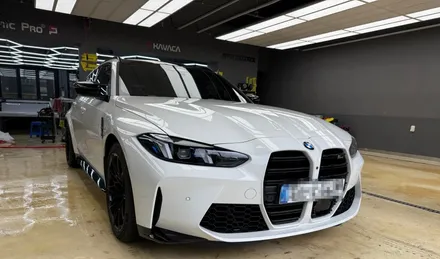 대전 PPF BMW M3투어링 카바차 전체시공과 윈드쉴드 / 동구 가양동