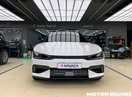 대전 EV6 GT/ 카바차 PPF 본넷 프론트리어휀더 도어4 하이그로시 튜닝 작업기 / 동구 가양동