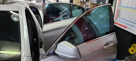 BMW 528i 썬팅 레전드 MR 블루반사필름 시공 후기~^^ / 동구 가양동