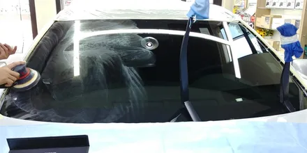 현대 G80 / 올클리어 글라스 나노케어 시공 / 코니카미놀타 대전 부사점 / 동구 가양동