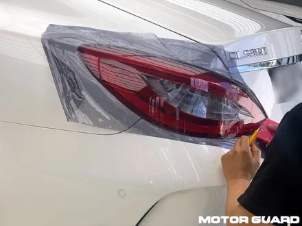 대전 벤츠 C클래스 CLS350/ 테일램프 모터가드 스모그 PPF 시공 / 동구 가양동