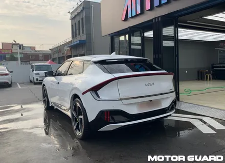 대전 EV6 GT/ 카바차 PPF 본넷 프론트리어휀더 도어4 하이그로시 튜닝 작업기 / 동구 가양동