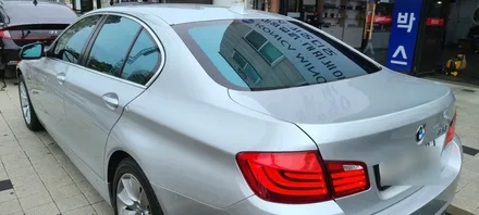 BMW 528i 썬팅 레전드 MR 블루반사필름 시공 후기~^^ / 동구 가양동