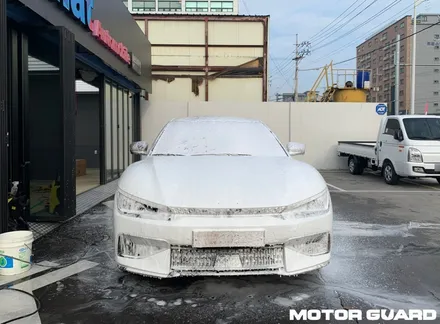 대전 EV6 GT/ 카바차 PPF 본넷 프론트리어휀더 도어4 하이그로시 튜닝 작업기 / 동구 가양동