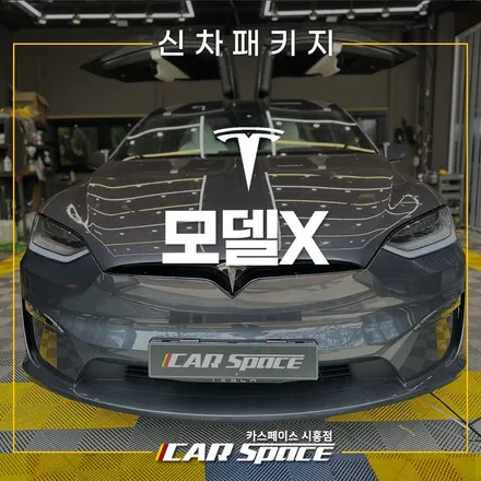 테슬라 모델X 버텍스 900 700 썬팅! 시흥배곧 신차패키지 / 시흥시 미산동