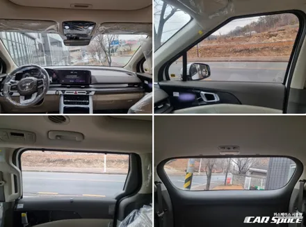카니발 글라스틴트 선셋, 천장모니터 후기! 시흥배곧 신차패키지 / 시흥시 미산동
