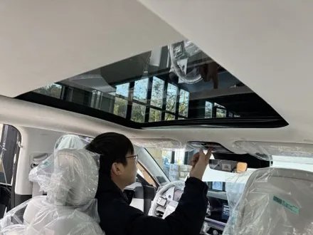 다같은 화이트 색상이라도 썬팅에 따라 이렇게 달라집니다. 버텍스1100! / 시흥시 미산동