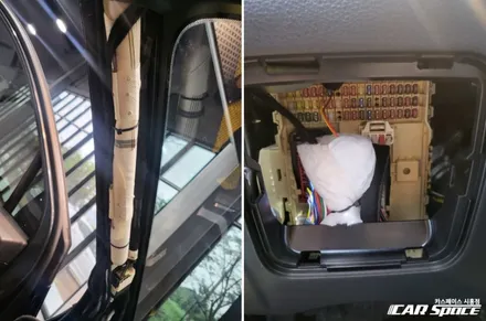 옥길 스포티지 신차패키지, 레인보우 R100 비반사 필름 썬팅 시공 / 시흥시 미산동