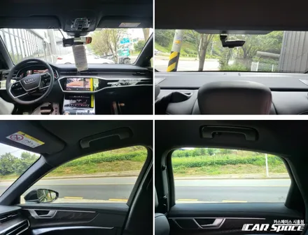 장현지구 아우디A6 신차패키지, 브이쿨Q 썬팅 후기 / 시흥시 미산동