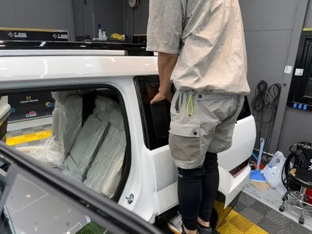 신형 싼타페 MX5 신차검수에서 문제발견되어 수정요청! / 시흥시 미산동