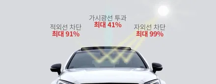 화이트에 반사필름 누가 촌스럽다고 그랬나요?!. / 시흥시 미산동