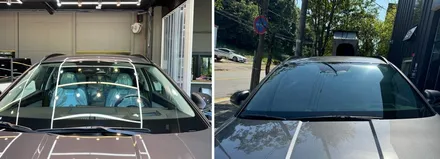 투싼 전체를 후퍼옵틱 프나세로 시공! 백화없이 깔끔하게 / 시흥시 미산동