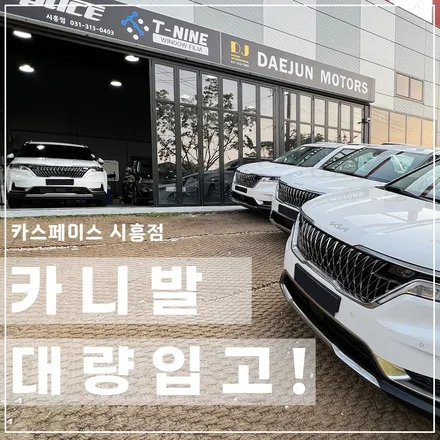 시흥 카니발 신차패키지 사이드스텝설치 순정형MLX / 시흥시 미산동