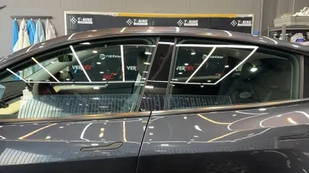 테슬라 모델Y가 버텍스900을 선택한 이유! 썬팅 전후를 보면 답이 나옵니다~ / 시흥시 미산동