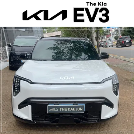 드디어 EV3 신차영접~예약대기가 왜 긴지 알겠네요. / 시흥시 미산동