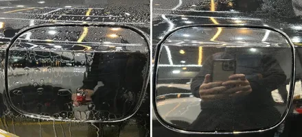 시흥 신차에 잔기스가 이렇게나?!  폴리싱 작업으로 커버될까요? / 시흥시 미산동