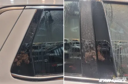 시화 팰리세이드 신차패키지, 티나인V100 썬팅 블랙팩 후기 / 시흥시 미산동