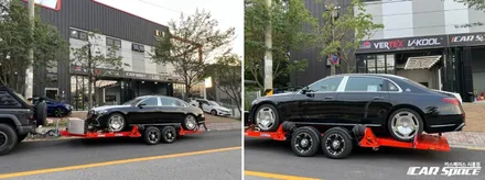 벤츠마이바흐 투톤랩핑 드레스업 후기! 시흥 신차패키지 / 시흥시 미산동