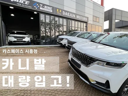 시흥 카니발 신차패키지 사이드스텝설치 순정형MLX / 시흥시 미산동