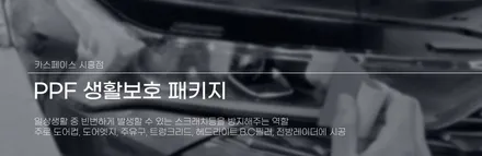 [카스 시흥점] 카스페이스 시흥점에서 추천드리는 가성비 좋은 구성의 신차 작업. / 시흥시 미산동